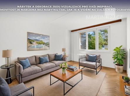 Pronájem bytu, 2+1, 52 m²