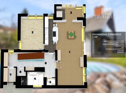 Pronájem domu/vily, 237 m²