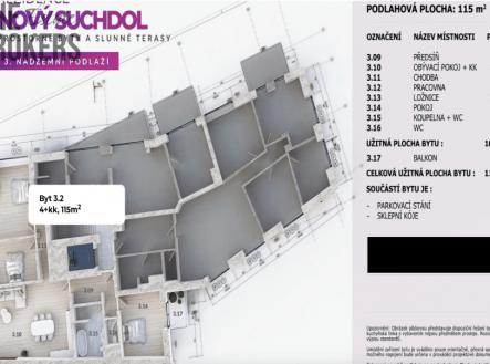 Prodej bytu, 4+kk, 114 m²