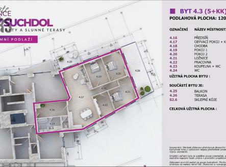 Prodej bytu, 5+kk, 151 m²