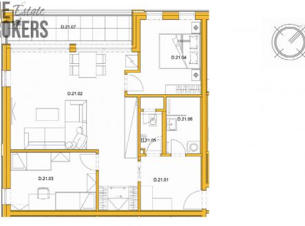 Prodej bytu, 3+kk, 90 m²