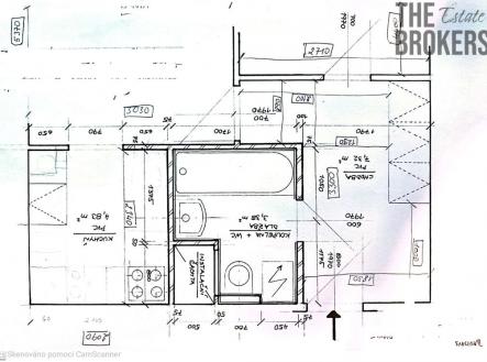 Pronájem bytu, 2+kk, 50 m²