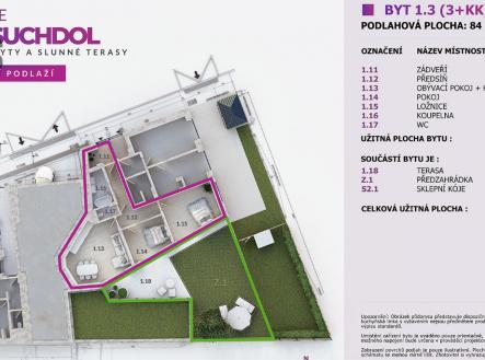 Prodej bytu, 3+kk, 173 m²