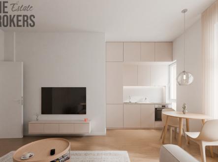 Prodej bytu, 1+kk, 29 m²