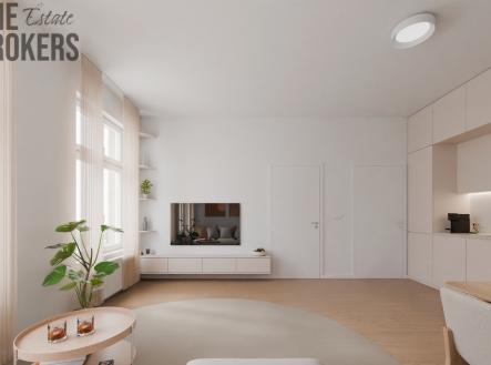 Prodej bytu, 2+kk, 51 m²