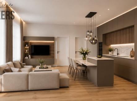 Prodej bytu, 2+kk, 51 m²