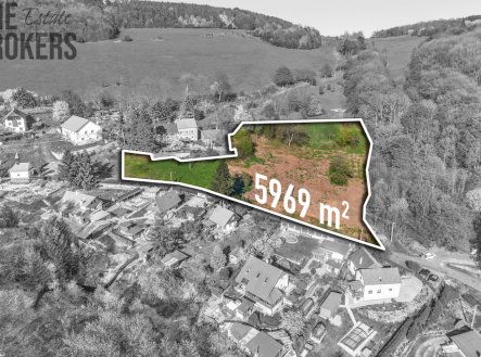 Prodej developerského celku s povolením – Neznabohy, 5 969 m²