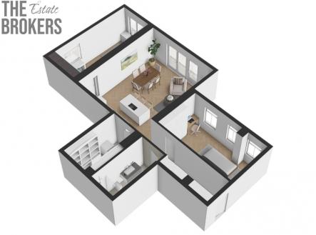 Prodej bytu, 3+kk, 94 m²