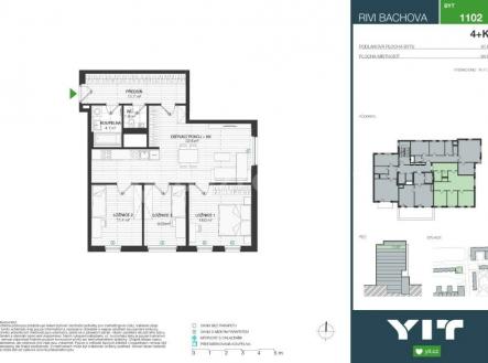 Prodej bytu, 4+kk, 92 m²