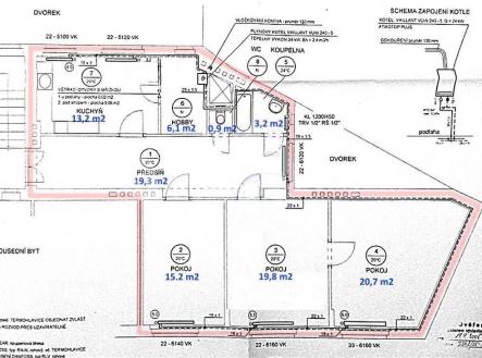 Prodej bytu, 3+1, 98 m²