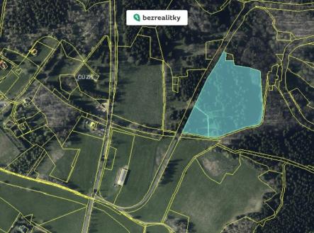Prodej pozemku, trvalý travní porost, 18 821 m²