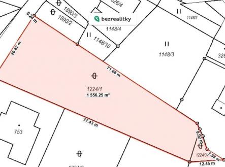 Prodej pozemku, zahrada, 1 548 m²