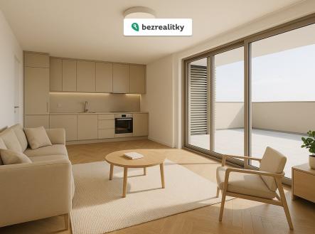 Prodej bytu, 2+kk, 107 m²