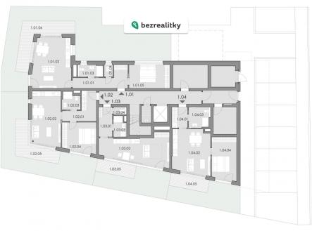 Prodej bytu, 2+kk, 47 m²