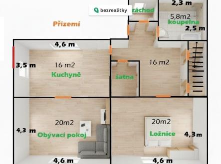 Prodej domu/vily, 120 m²