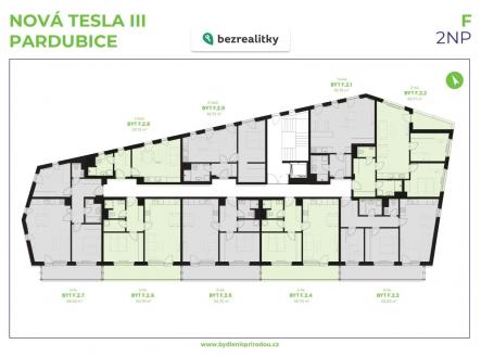 Prodej bytu, 2+kk, 54 m²