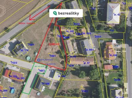 Prodej pozemku pro bydlení, 1 188 m²