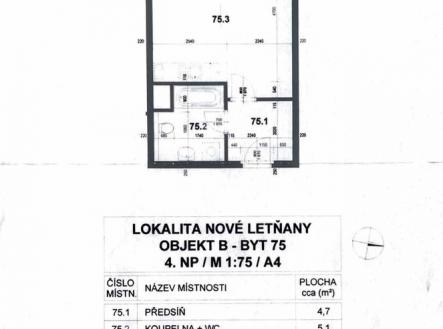 Prodej bytu, 1+kk, 34 m²