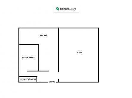 Prodej bytu, 1+1, 38 m²