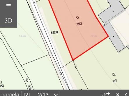 Prodej pozemku pro bydlení, 1 603 m²