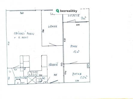 Prodej bytu, 3+kk, 60 m²