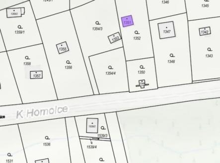 Prodej pozemku, zahrada, 652 m²