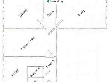 Prodej bytu, 3+1, 74 m²