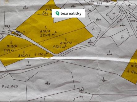 Prodej pozemku, les, 7 950 m²