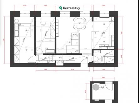 Prodej bytu, 3+kk, 89 m²
