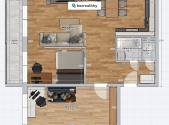 Prodej bytu, 3+1, 73 m²