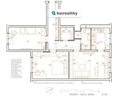 Prodej bytu, 3+kk, 80 m²