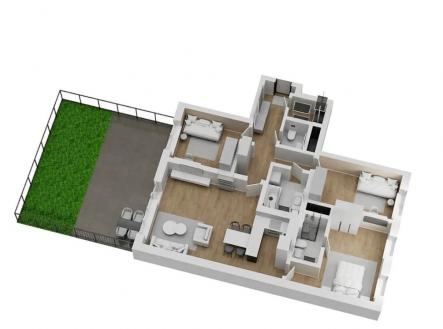 Prodej bytu, 4+kk, 102 m²
