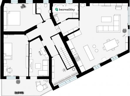 Prodej bytu, 4+kk, 141 m²