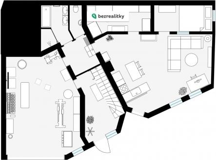 Prodej bytu, 4+kk, 183 m²