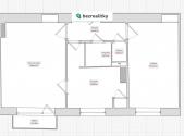 Prodej bytu, 2+1, 53 m²
