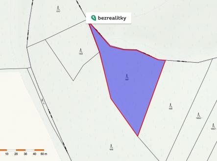 Prodej pozemku, les, 13 632 m²