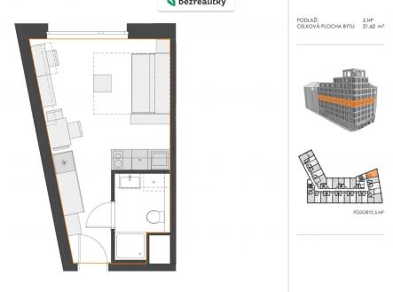 Prodej bytu, 1+kk, 22 m²
