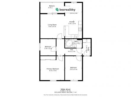Prodej bytu, 4+kk, 83 m²