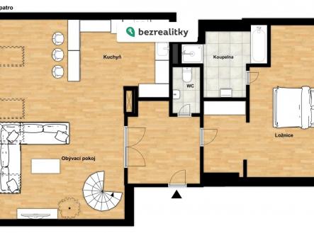 Prodej bytu, 3+kk, 158 m²