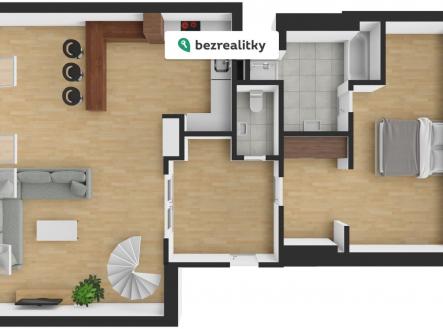 Prodej bytu, 3+kk, 158 m²