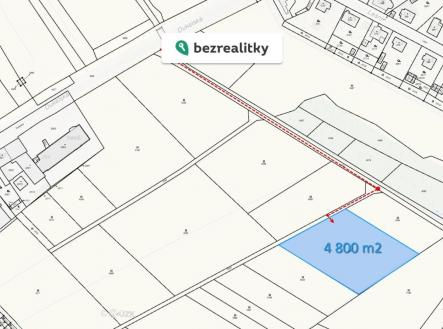 Prodej pozemku, trvalý travní porost, 4 800 m²