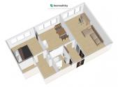 Prodej bytu, 2+1, 59 m²