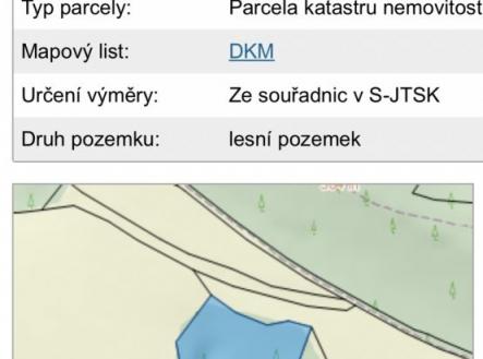Prodej pozemku, les, 18 957 m²