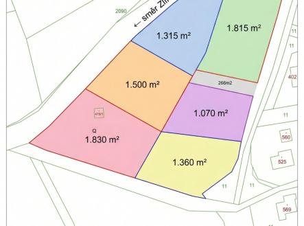Prodej pozemku pro bydlení, 1 070 m²