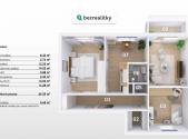 Prodej bytu, 3+1, 73 m²
