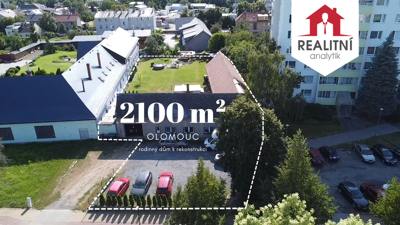 Rodinný dům Olmouc 370 m², pozemek 2100 m²