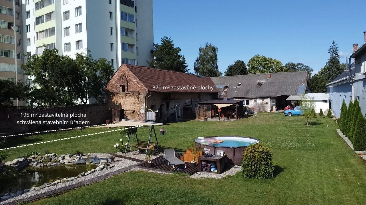 Rodinný dům Olmouc 370 m², pozemek 2100 m²