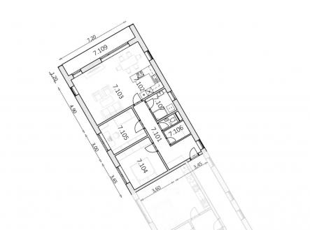 Prodej bytu, 3+kk, 82 m²