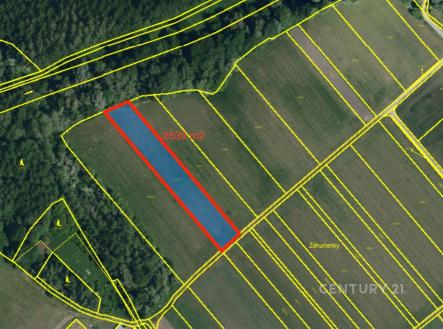 Prodej pozemku, zemědělská půda, 2 639 m²