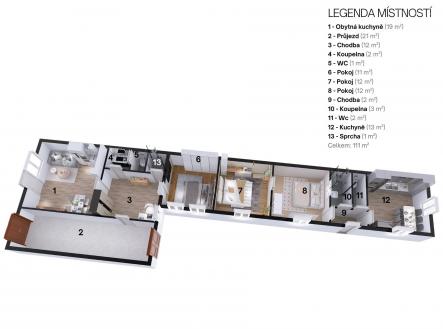Prodej domu/vily, 111 m²